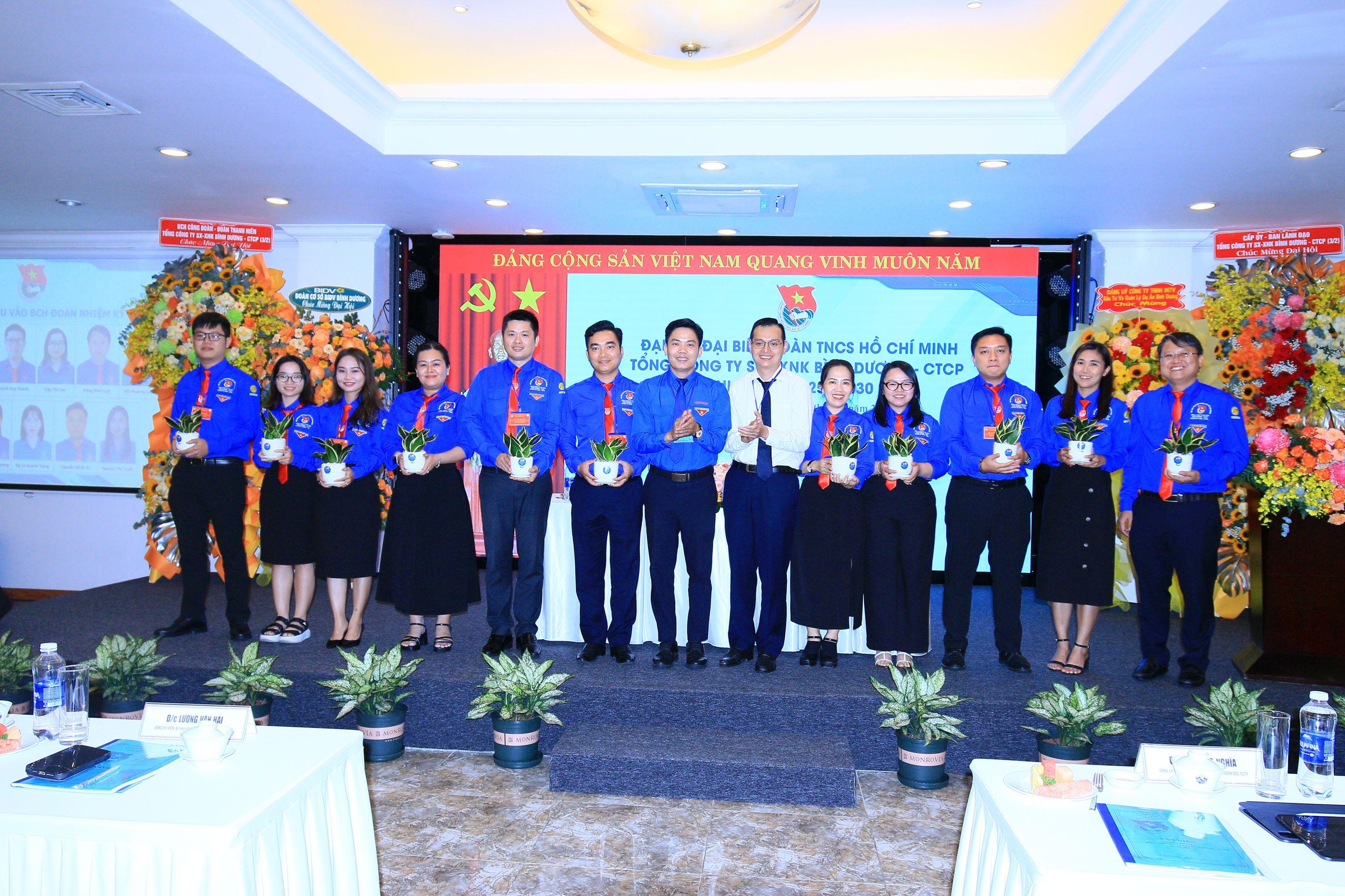 ĐẠI HỘI ĐOÀN TNCS HỒ CHÍ MINH TỔNG CÔNG TY SẢN XUẤT – XUẤT NHẬP KHẨU BÌNH DƯƠNG - CTCP NHIỆM KỲ 2025 – 2030